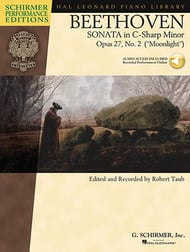 Sonata in C Sharp Minor, Op. 27 piano sheet music cover